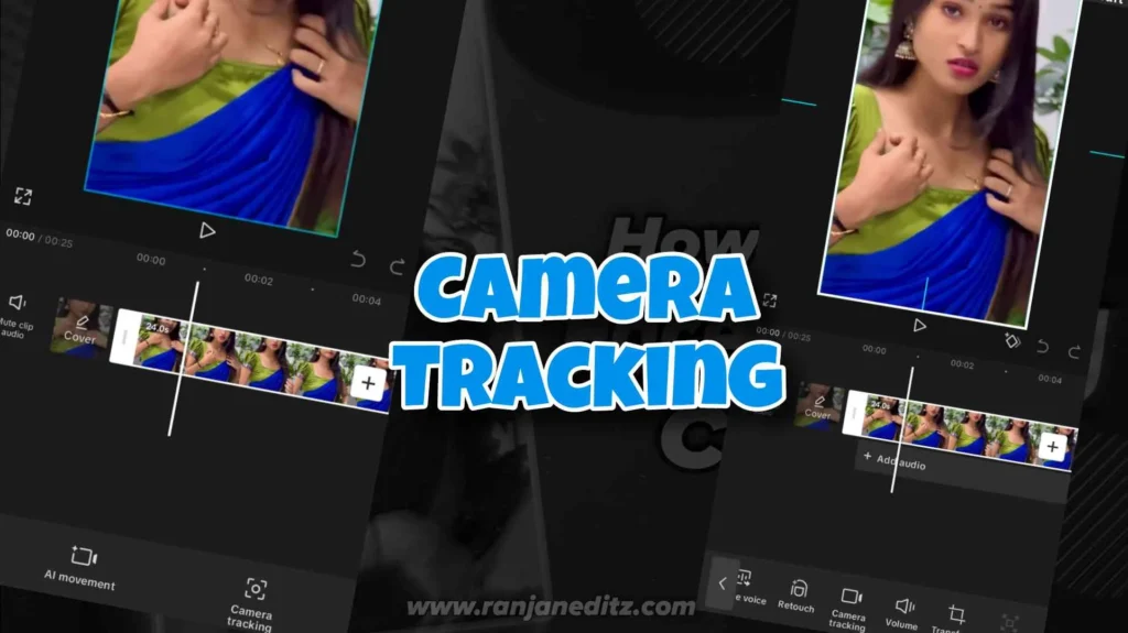 How to make face tracking video in capcut