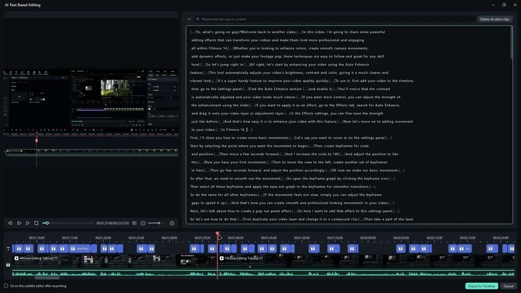 AI Text-Based Editing Edit with Ease