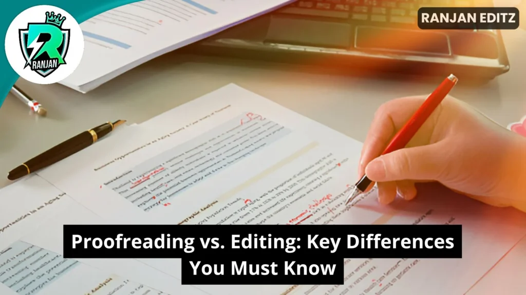 Proofreading vs. Editing: Key Differences You Must Know