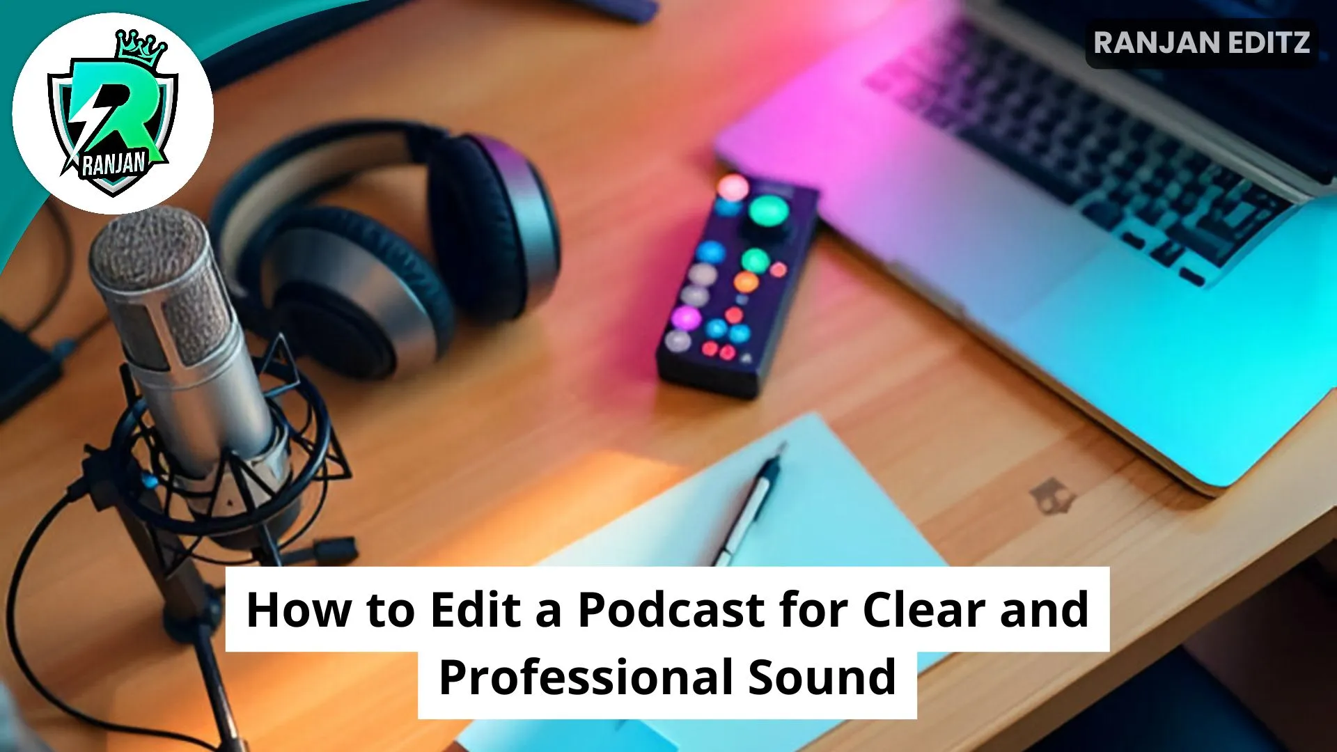 How to Edit a Podcast for Clear and Professional Sound