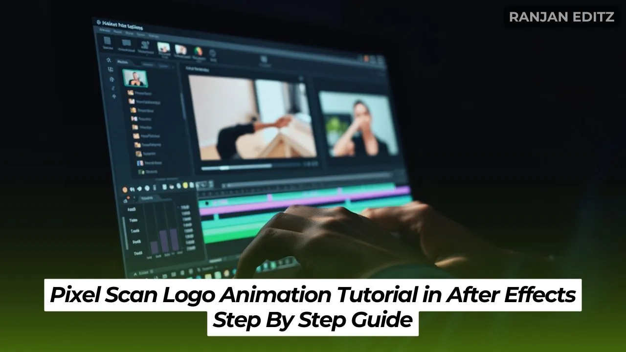 Pixel Scan Logo Animation Tutorial in After Effects