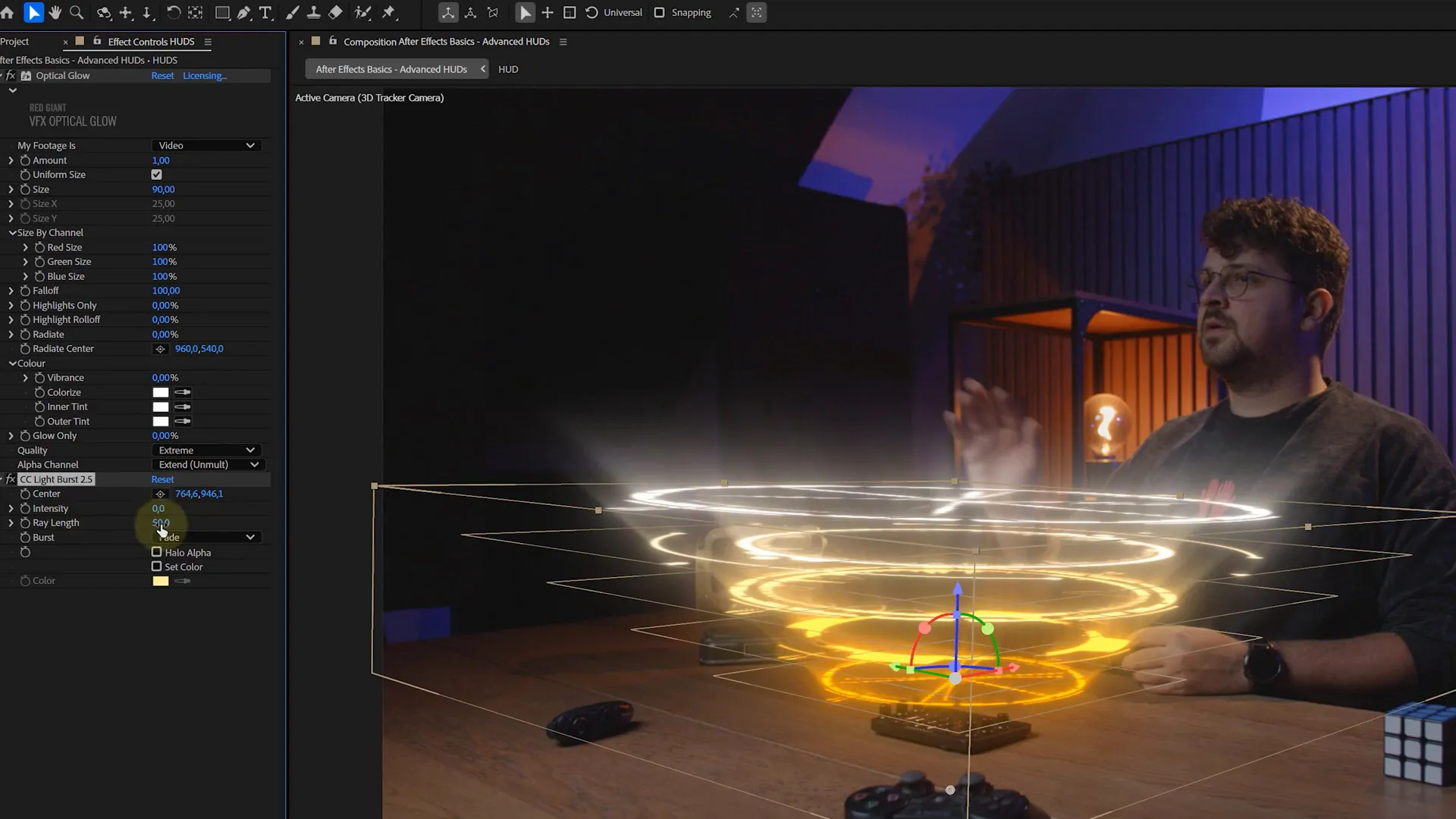Adding glow effects